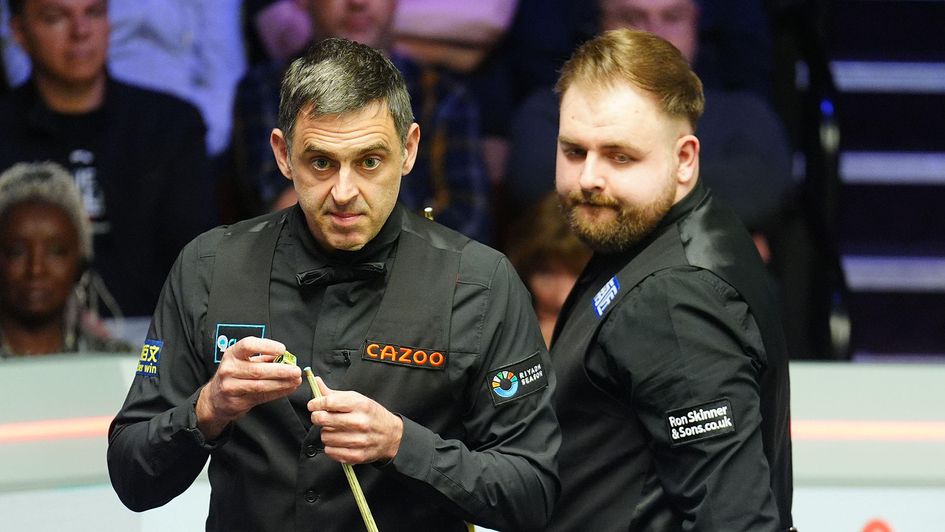 Ronnie O'Sullivan defeated Jackson Page