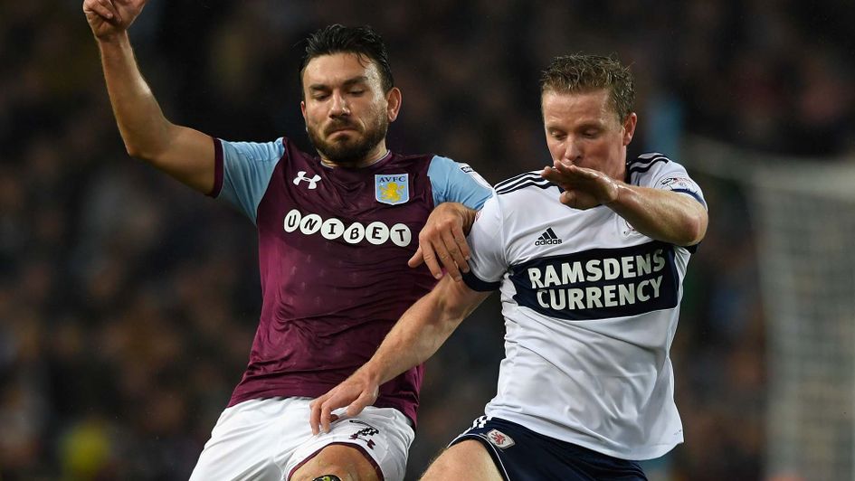 Aston Villa take on Middlesbrough