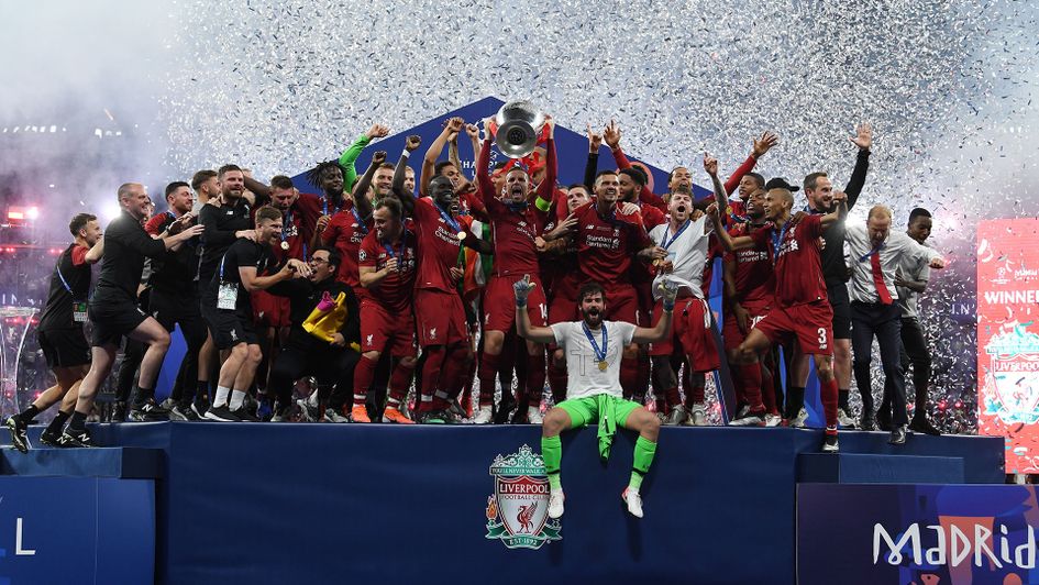 Liverpool lift the European Cup for the sixth time