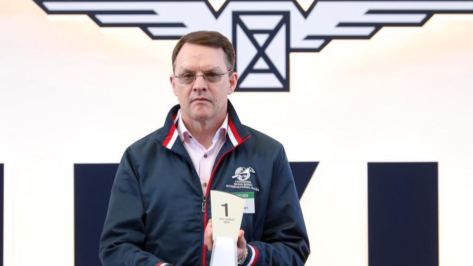 No wonder Aidan O'Brien wasn't too impressed with stall one