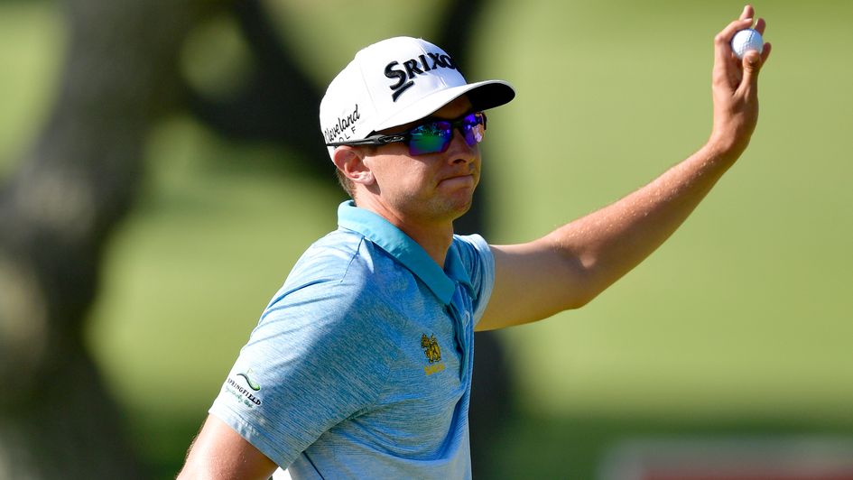 John Catlin: American pictured on the way to his Andalucia Masters victory