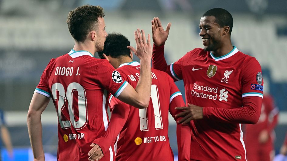 Diogo Jota and Liverpool celebrate