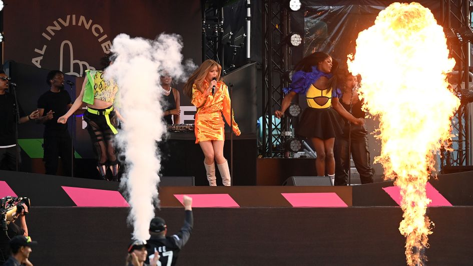 The Hundred sees live music performances at every match