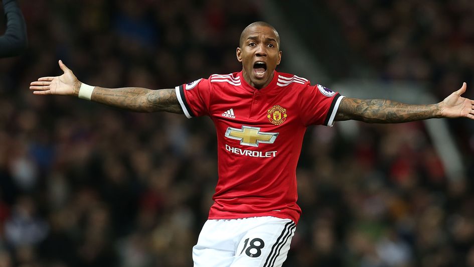 Ashley Young has been banned for the next three games