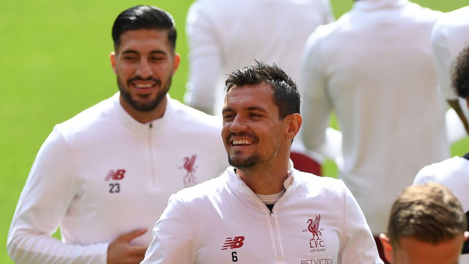 Liverpool duo Emre Can and Dejan Lovren