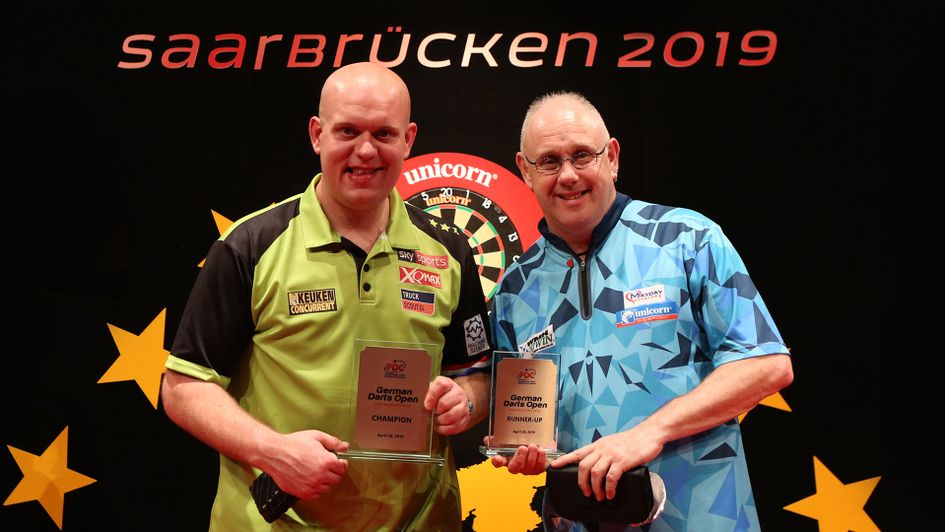 Michael van Gerwen beat Ian White in the final (Picture: Sven Neuschafer/PDC Europe)