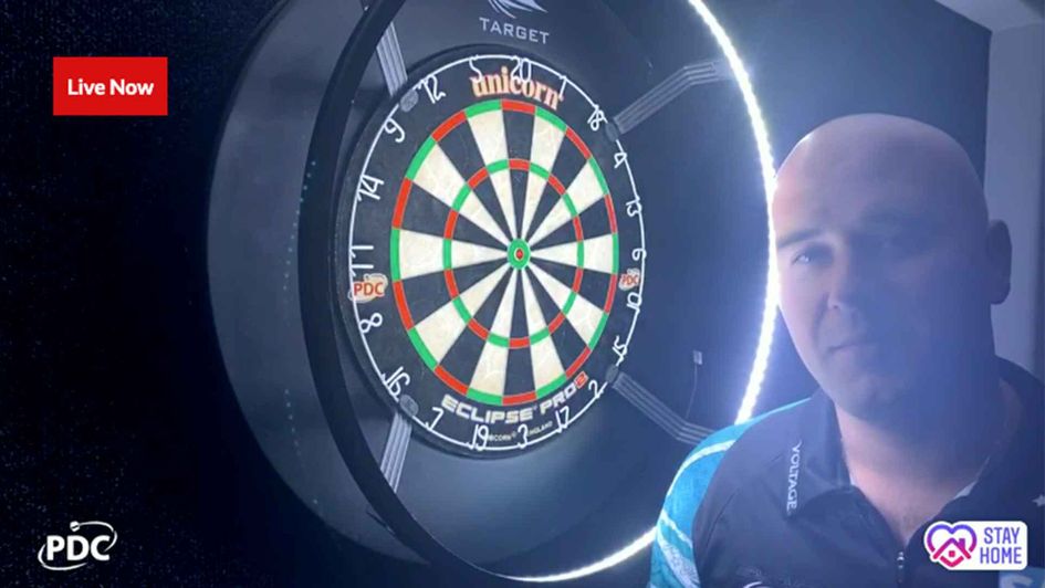 Rob Cross topped his PDC Home Tour group