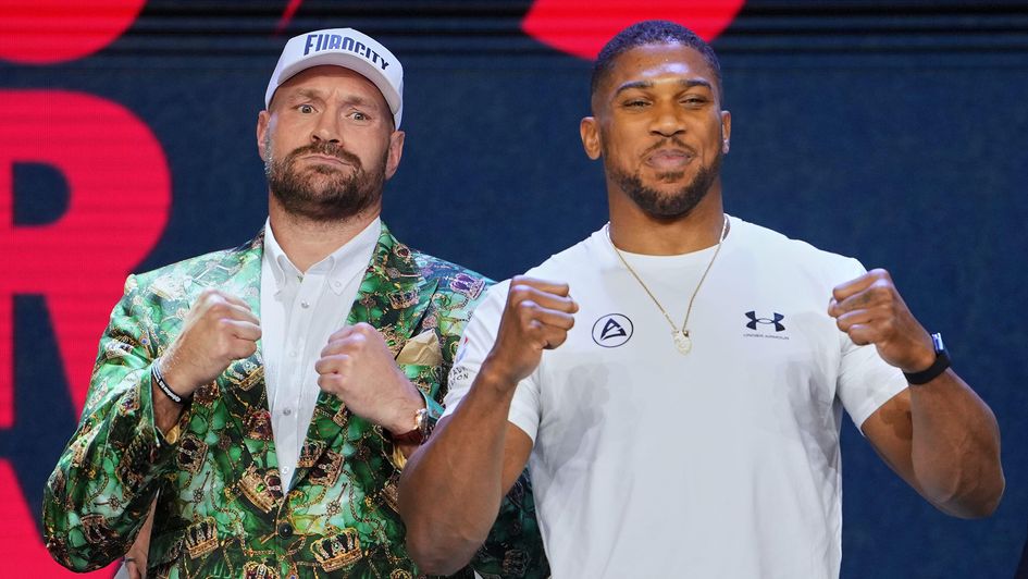 Tyson Fury and Anthony Joshua