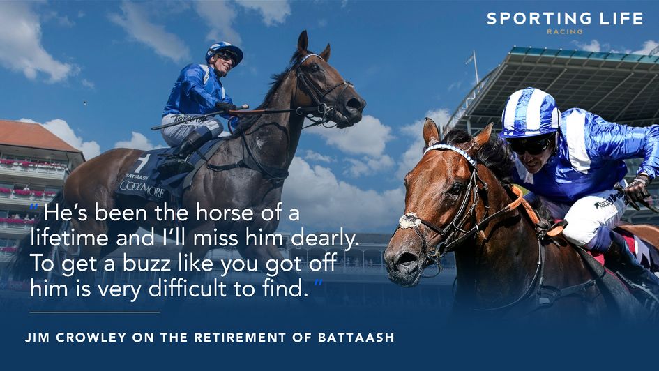 Jim Crowley tribute to Battaash