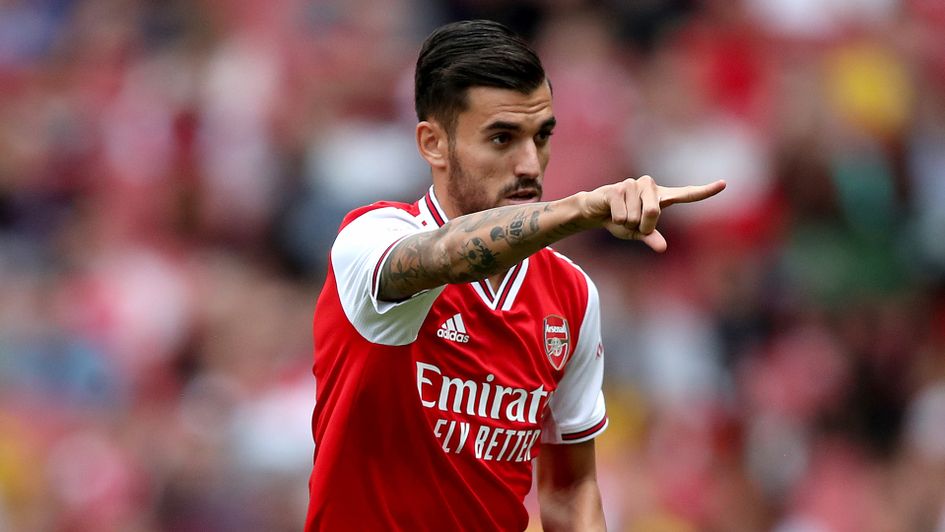 Dani Ceballos makes his Arsenal debut