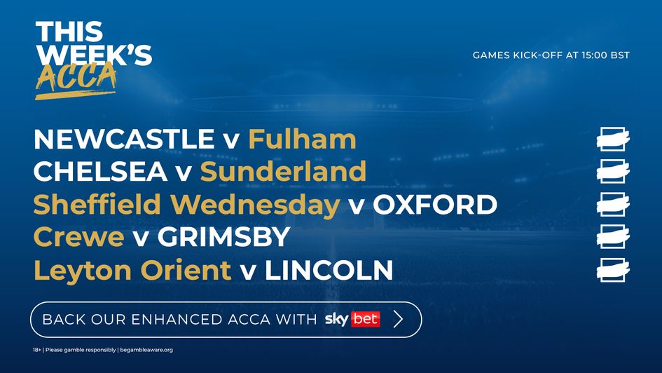 This Week's Acca - Longer - October 25