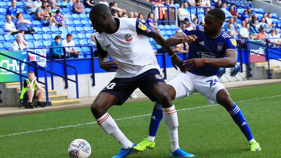 Yoan Zouma in action against Ipswich