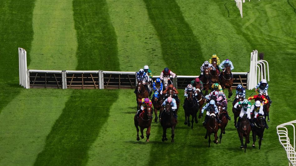 Action from day two of the 2026 Randox Grand National Festival