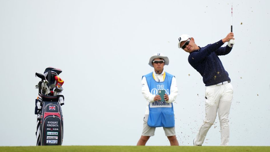 Ryosuke Kinoshita on his way to a weekend tee-time