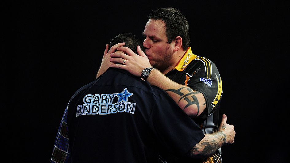 Gary Anderson and Adrian Lewis
