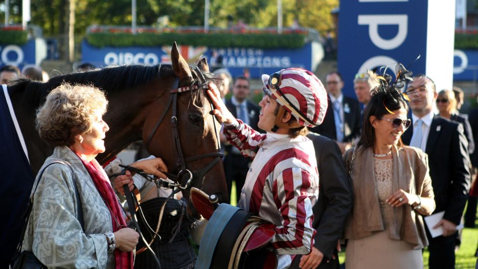Cirrus Des Aigles pictured after winning the QIPCO Champion Stakes