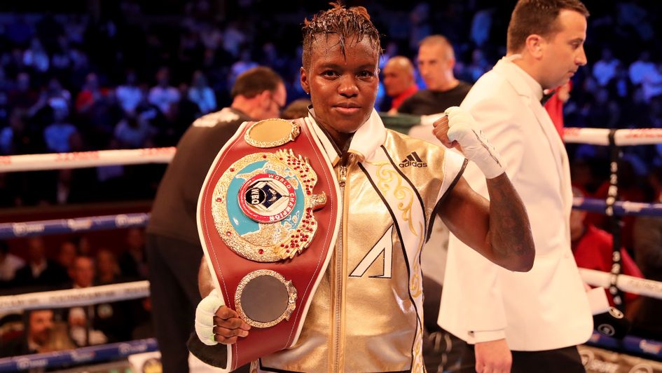 Nicola Adams: The British boxer retained her WBO flyweight title at the Royal Albert Hall