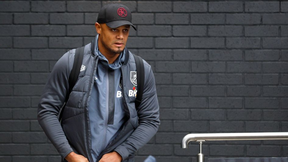Burnley boss Vincent Kompany