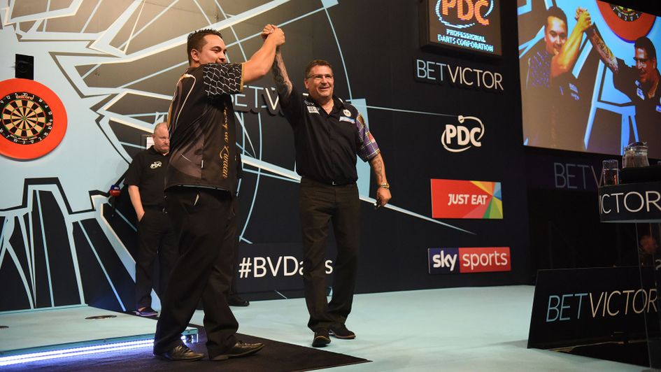 Gary Anderson defeated Jeffrey de Zwaan in the World Matchplay semi-finals (Picture: PDC/Lawrence Lustig)