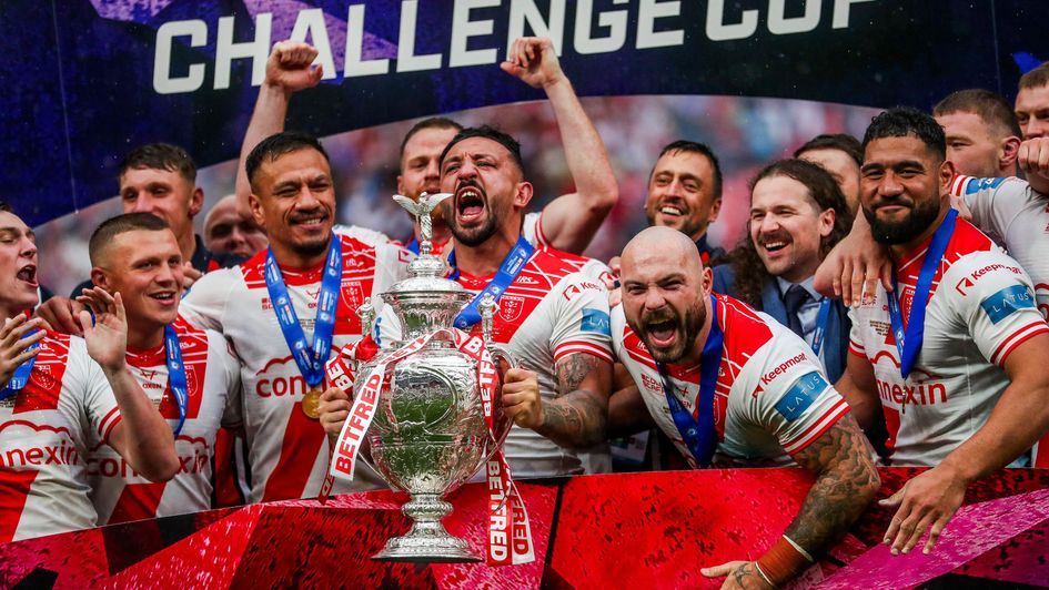 Victory for Hull KR in last year's Challenge Cup final