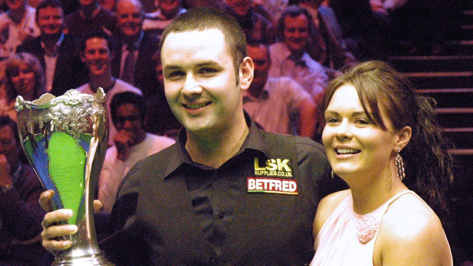 Stephen Maguire celebrates
