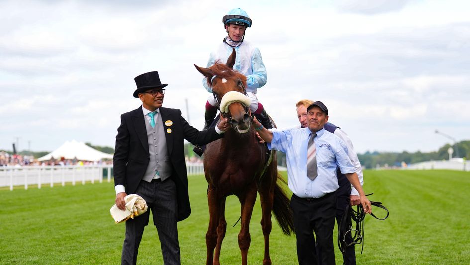 Oisin Murphy is off the mark for the week aboard Giavellotto