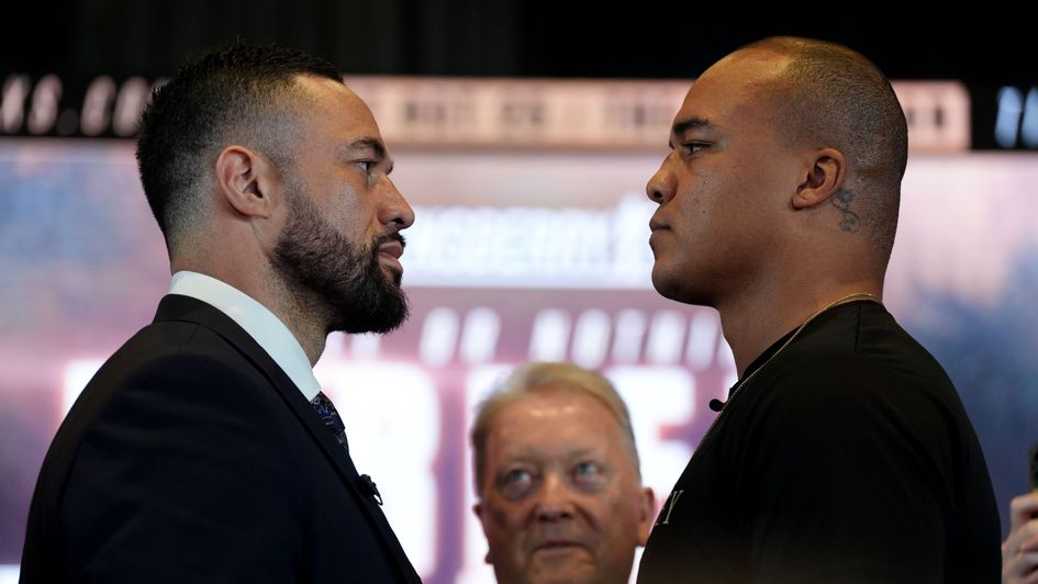 Joseph Parker and Fabio Wardley