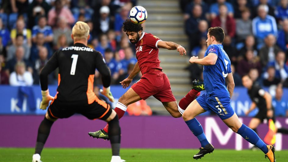 Mohammad Salah scores for Liverpool