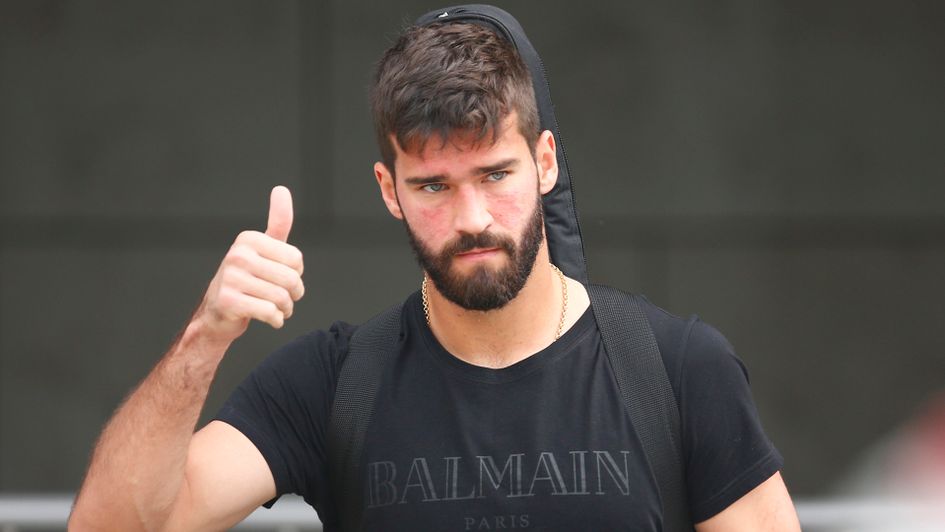 Thumbs up from Alisson for LFC move