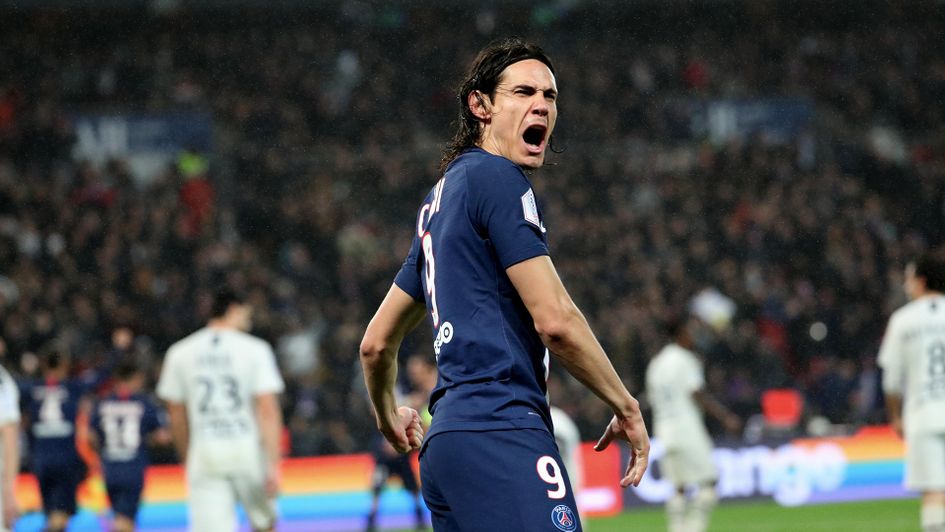 Edinson Cavani joined Manchester United after leaving PSG
