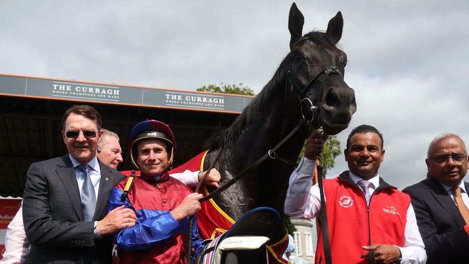 Los Angeles after his Irish Derby win