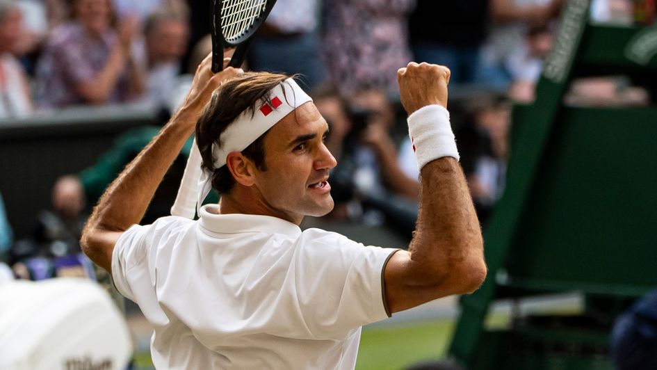 Roger Federer at Wimbledon