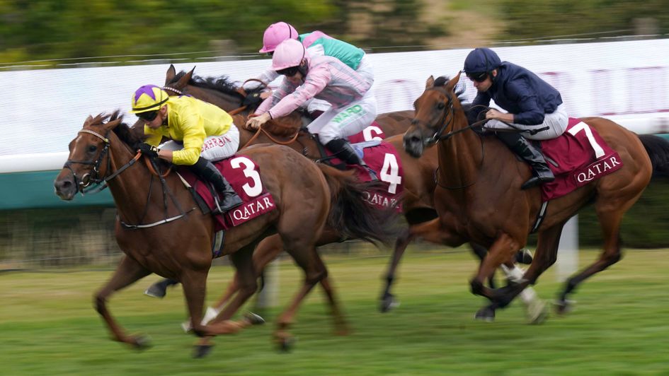 Sea La Rosa wins a remarkable Lilly Langree Stakes