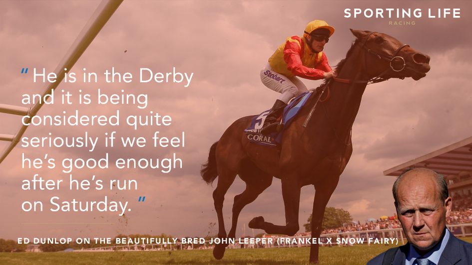 Snow Fairy (pictured) is the dam of John Leeper