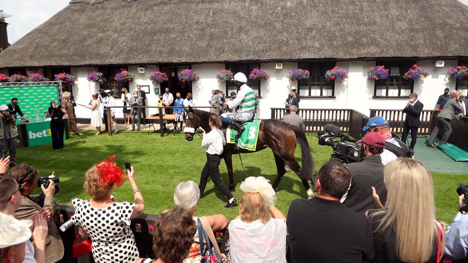 Sandrine backed up her Royal Ascot win in style