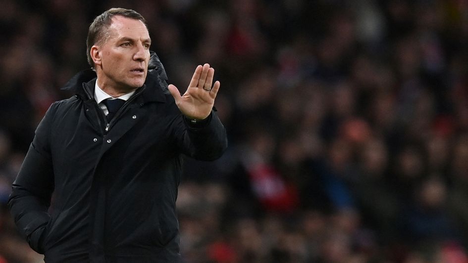 Leicester boss Brendan Rodgers