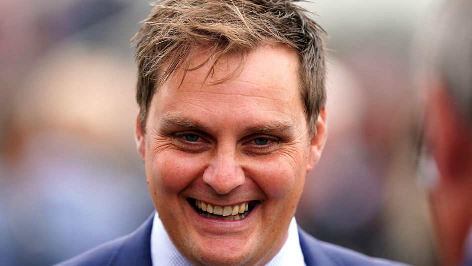 Chris Dixon - raising money at Catterick today