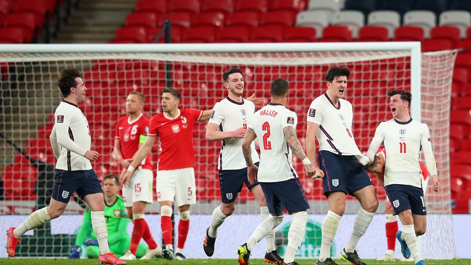 Manchester United captain Harry Maguire scored an 85th-minute winner for England.