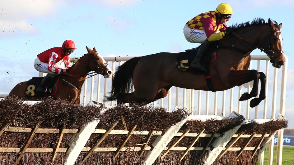 Dixon Cove on her way to victory at Aintree