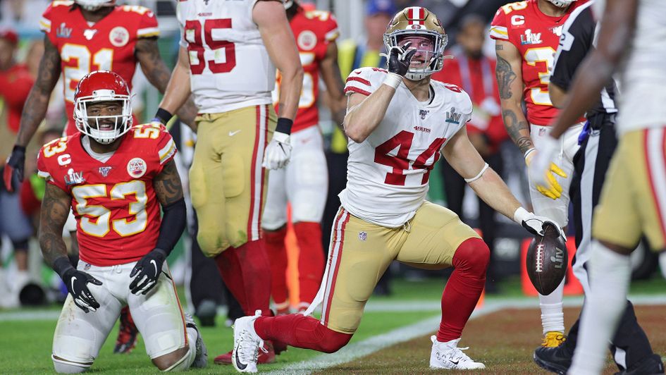 The San Francisco 49ers featured at Super Bowl LIV