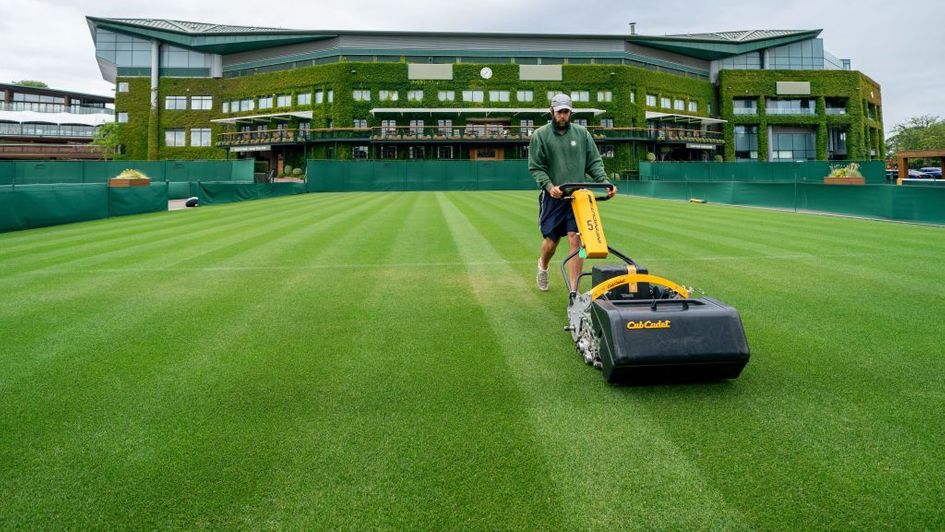 Preparations ahead of Wimbledon are almost complete