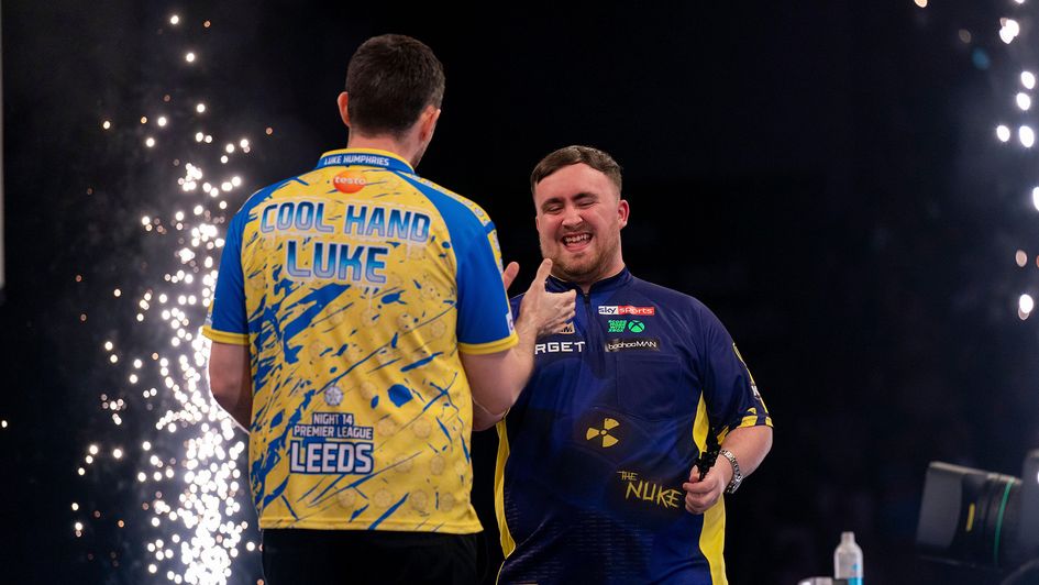 Luke Humphries and Luke Littler