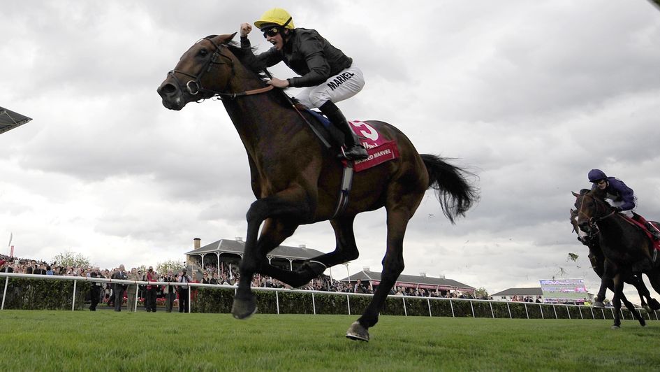 Masked Marvel wins the St Leger