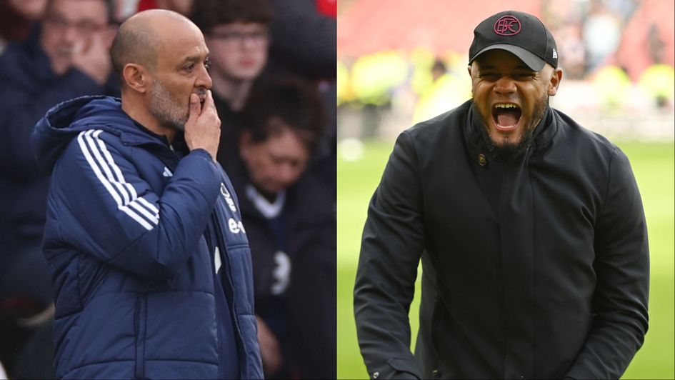 Nuno and Vincent Kompany