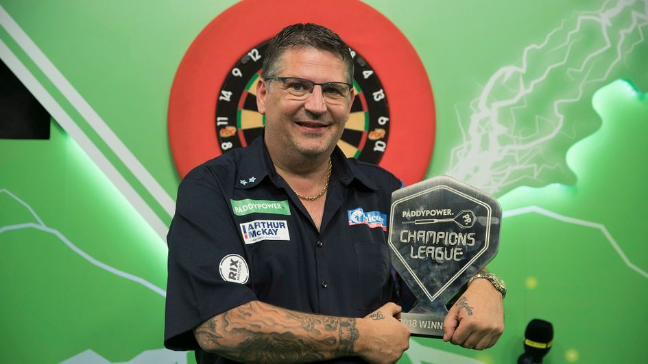 Gary Anderson won the Champions League of Darts (Picture: Lawrence Lustig)