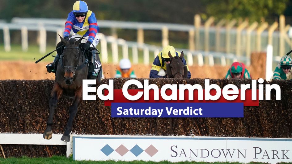 Jepeck on his way to winning at Sandown