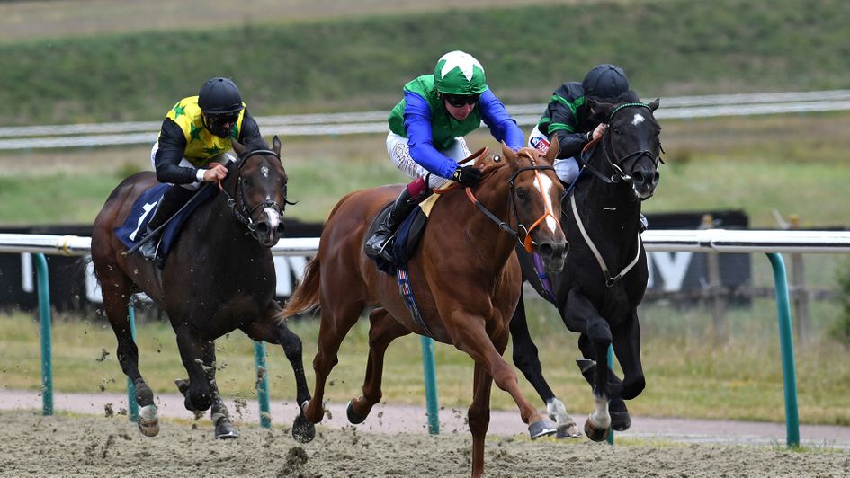 Talbot and jockey Oisin Murphy clear away at Lingfield