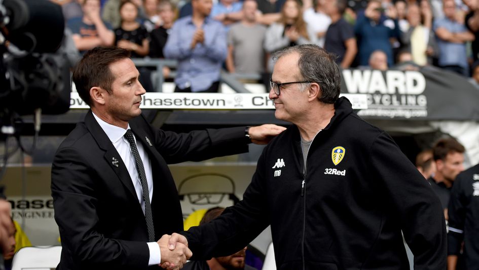 Frank Lampard and Marcelo Bielsa