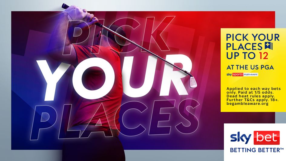 Choose your place terms in the US PGA