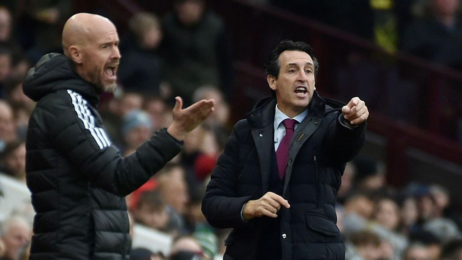 Ten Hag and Unai Emery